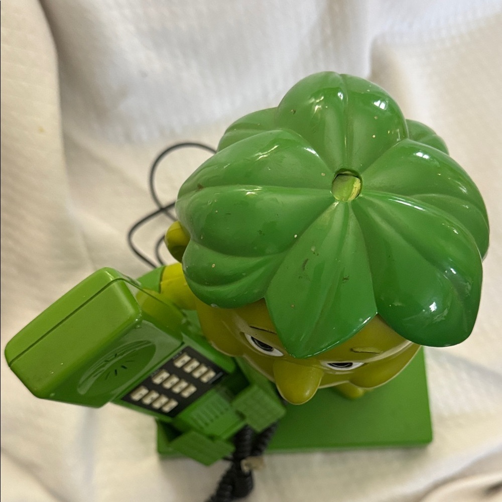 Rare Vintage 1984 Pillsbury Jolly Green Giant Little Sprout Touch Tone Phone - Picture 10 of 10
